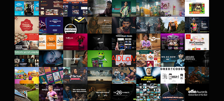 Global Best of the Best Effie Awards: once finalistas de Latinoamérica