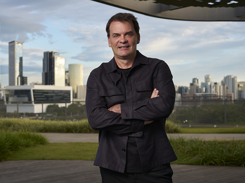 Sobre su costado más social, Gordilho destaca: “Creo en la creatividad que deja huella, que cambia las reglas del juego”.