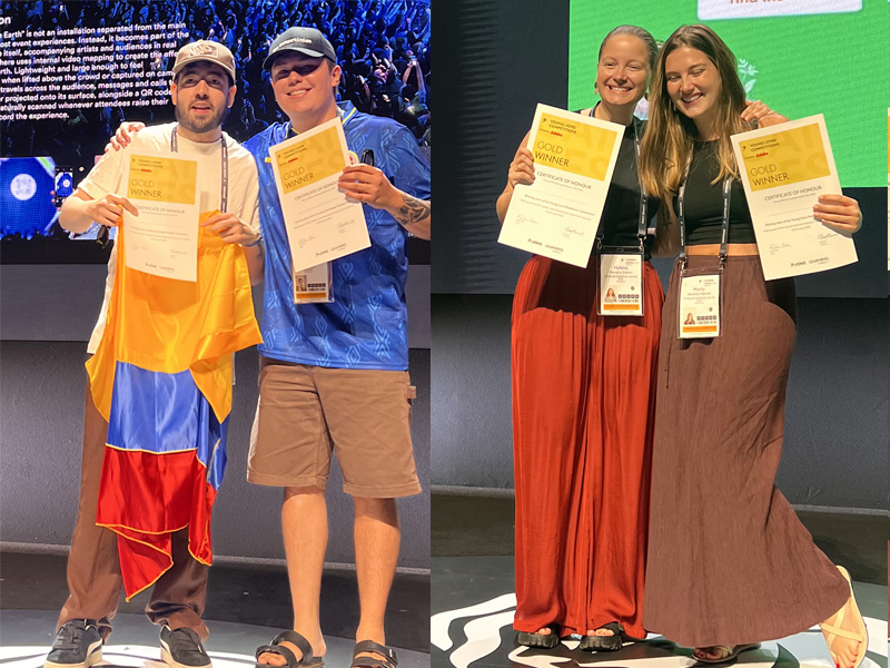 Las duplas ganadoras que representaron a Colombia y a España en los Young Lions 2026.