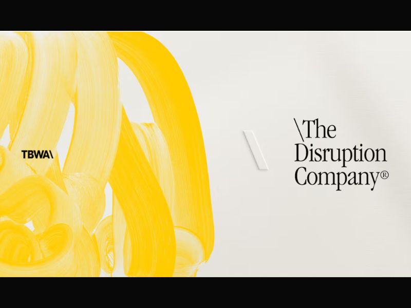 TBWA renueva su identidad visual global, haciendo hincapié en el toque humano