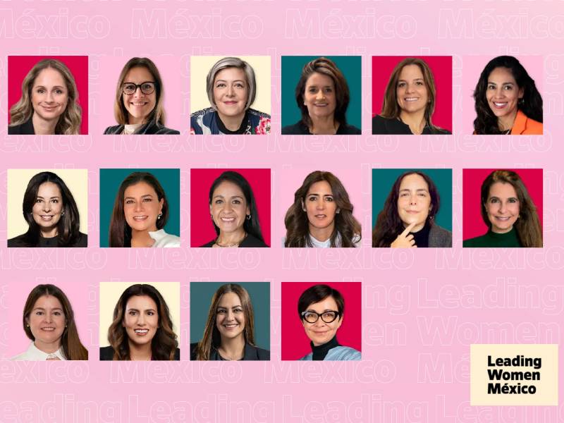 Arriba, Carmen Méndez, Claudia Bergna, Fernanda Cortés, Jezer Alarcón, Mariana Silveira y Violeta López; en el medio, Eréndira Garibay, Claudia Peña, Diana Lozada, Olga Limón, Alina Montero y Eileen Dávila; y abajo, Liliana Pastor, Angie Guzmán, Lizbeth Schroeder y Joanna López.