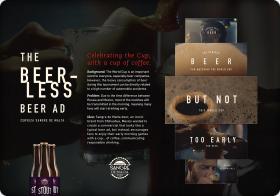 The beerless beer ad