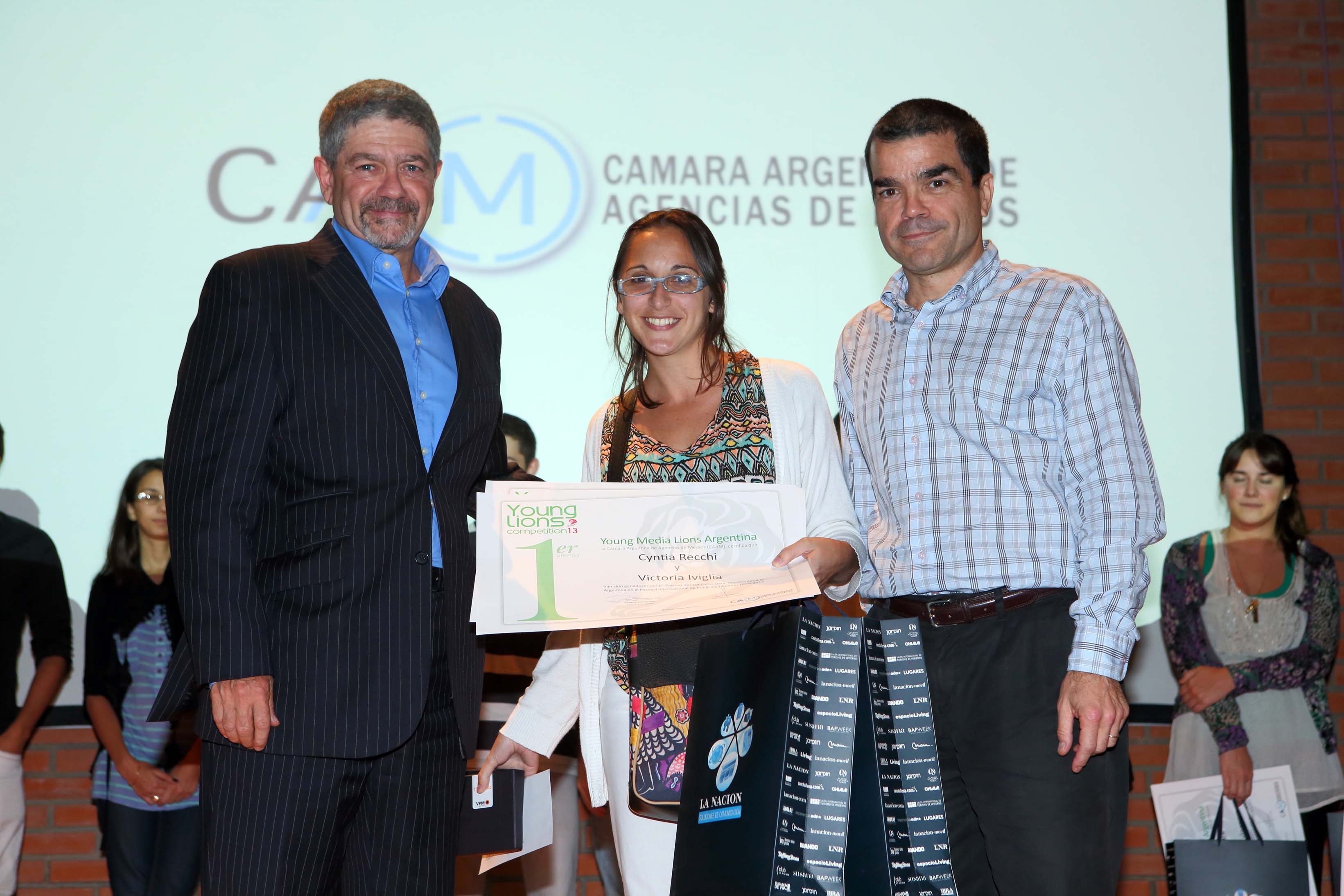 Argentina confirmó su dupla para los Young Media Lions 2013