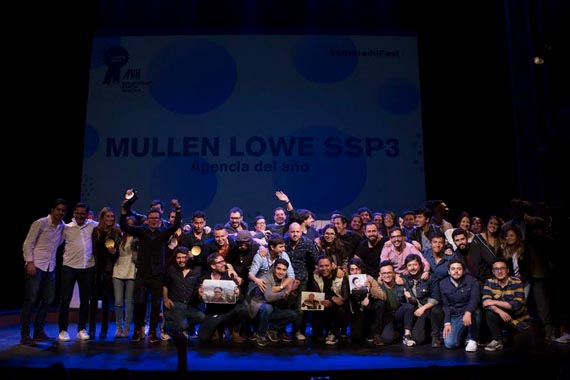 MullenLowe SSP3 fue la Agencia del Año en El Dorado 2017