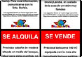 Se vende casita rosa