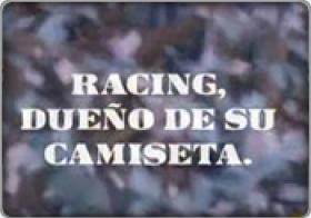 Racing Club dueño de su camiseta