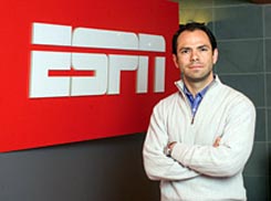 Gerardo Casanova promovido en ESPN