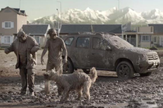 Paseadores de Duster, preestreno de Publicis para Renault