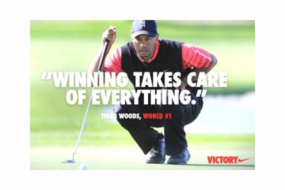 El nuevo aviso de Nike con Tiger Woods: “Ganar se encarga de todo”